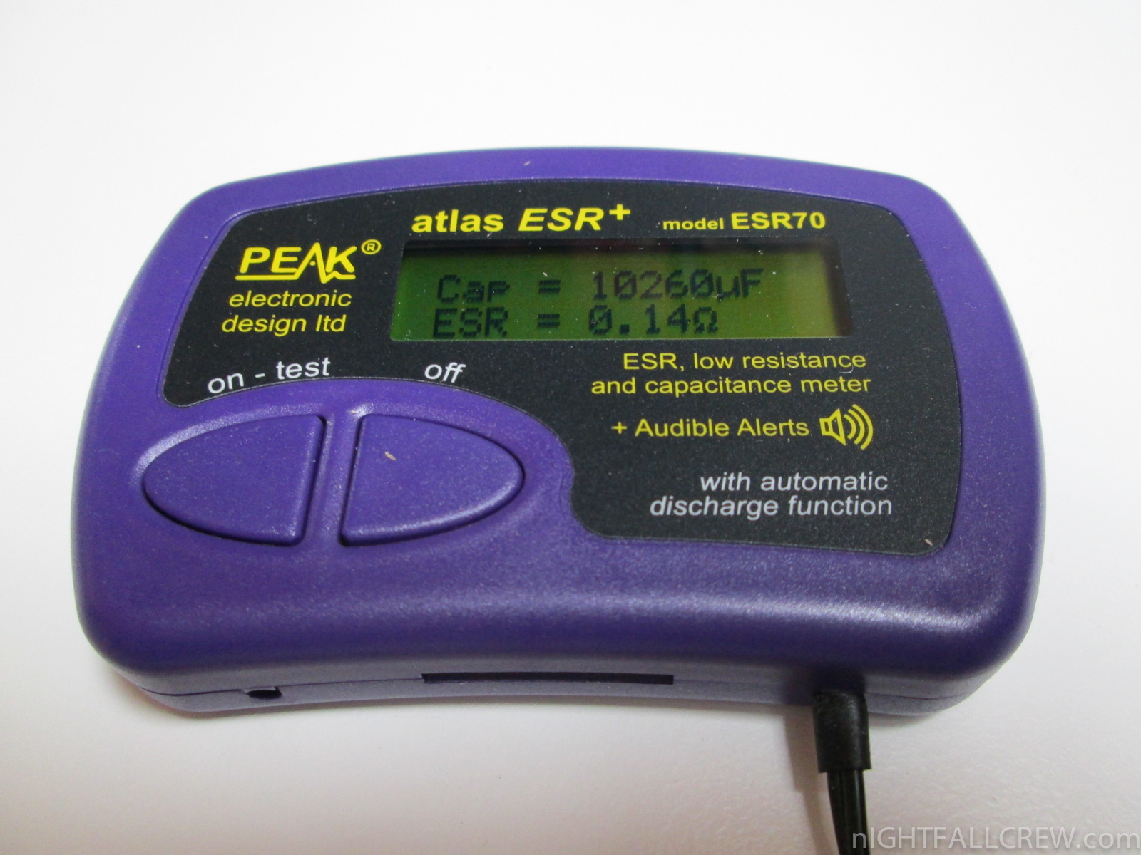 Peak Atlas ESR+ 70 In-Circuit Capacitor Tester | nIGHTFALL Blog