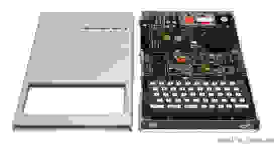 Multitech Micro-Professor MPF-II (under the cover)