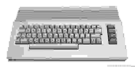 Commodore 64c Embossed Label