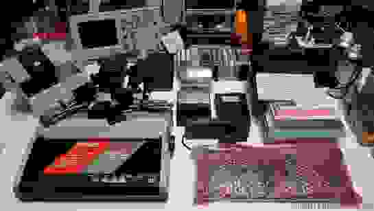 A lot of retro things received as gift from my friends