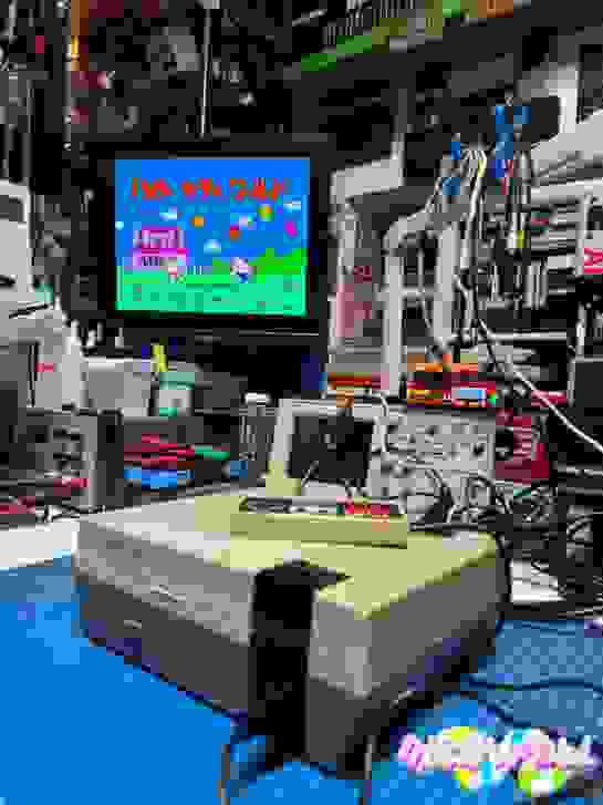 Nintendo NES (Mattel) PAL with NESRGB v2.0 (CLONE)