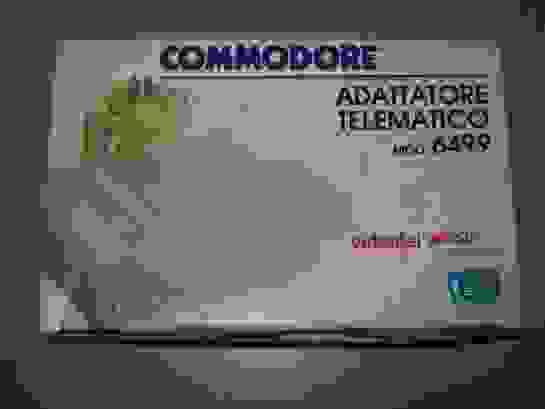 Commodore Adattatore Telematico Mod. 6499