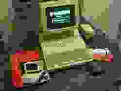 Apple IIc Monitor (complete setup)