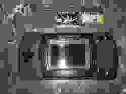 Atari Lynx II with some Cartridges