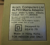 Acorn Electron Data Recorder ALF03 (label)