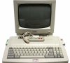 Amstrad CPC 6128 Plus / Monitor MM12 (White Phosphor CRT)