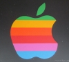 Apple Disk II Drive (logo close-up)
