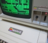 Apple ][ EuroPlus with a Apple Monitor III (close-up)