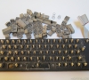 Apple IIe keyboard before cleaning