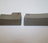 Apple IIe keyboard before/after cleaning