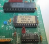 Apple IIe (motherboard close-up)