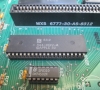 Apple IIe (motherboard close-up)