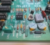 Apple IIe (motherboard close-up)