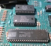 Atari 1200XL (pcb close-up)