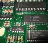 ATARI 130 XE Motherboard (detail)