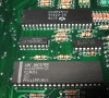 ATARI 130 XE Motherboard (detail)