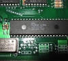 ATARI 130 XE Motherboard (detail)