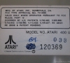 Atari 400 (bottom side close-up)