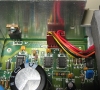 Atari Disk Drive 1050 internal connectors detail