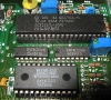 Atari Disk Drive 1050 Motherboard (detail)