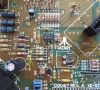 Atari XE-System (motherboard close-up) 