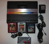 Atari 7800 Peritel + AC Adaptor + Cartridges