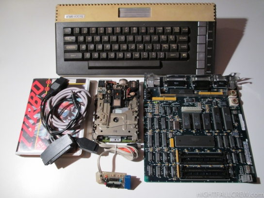 Atari 600XL / Turbo 5000 Cartridge MSX 1-2 / Motherboard MAC Plus - Floppy MAC Plus