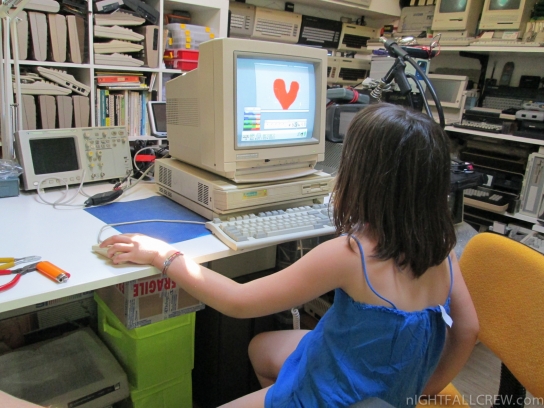 Test of the correct operation of a Acorn Archimedes A420/I