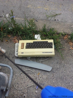Commodore VIC-20 found in the garbage