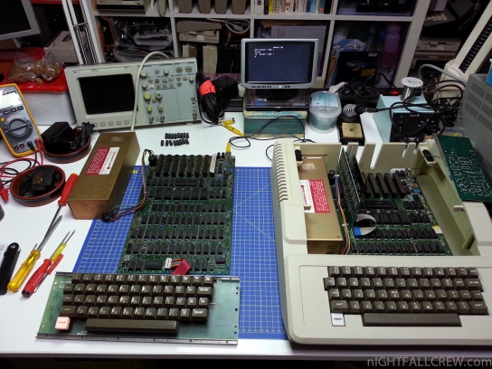 Repair Apple II EuroPlus