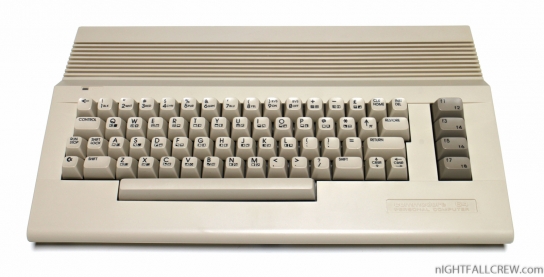 Commodore 64c Embossed Label
