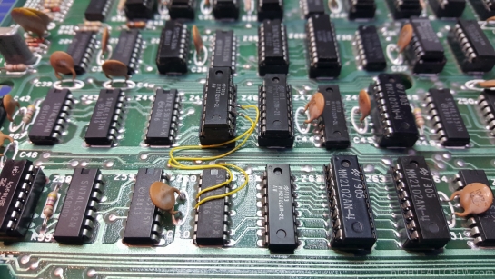 TRS-80 Model 1 L2  - Lowercase characters Hardware mod