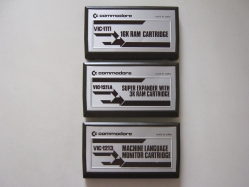 Some VIC-20 Games cartridges