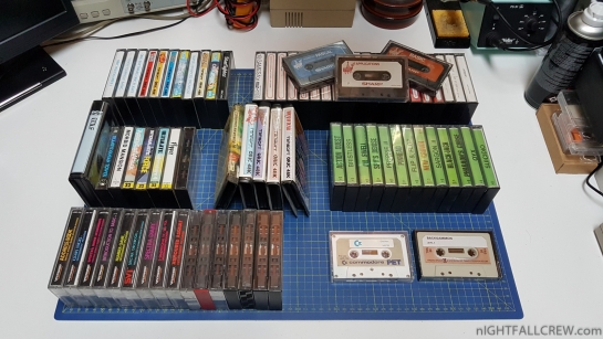 Thanks to my friend Andry for donation of some Cassette Tapes