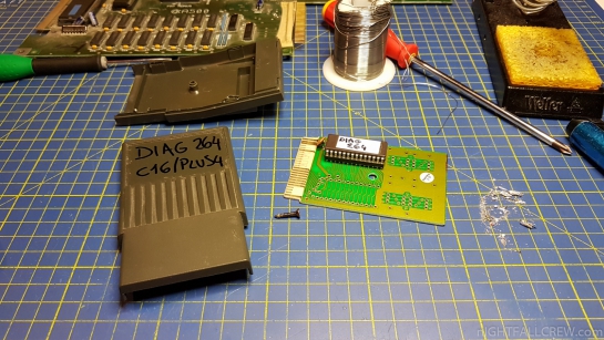 Commodore 264 (C16 & Plus 4) Diagnostic Cartridge