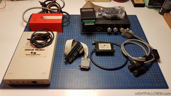 Thanks to my friend for donation a few things for Atari