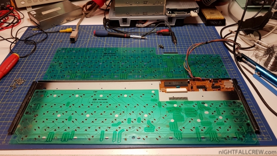 Commodore Amiga 500+ Replace Keyboard Membrane