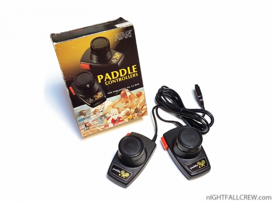 Atari Paddle Controllers CX 30-04 Retail Box