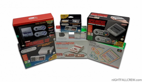 Complete collection of Nintendo Classic Mini & Accessories