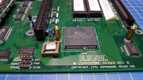Commodore Amiga 4000 - 64Mb Fast Memory Hack