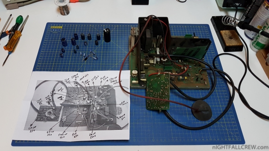 Hantarex PCB Coin-OP Monitor Full Recap