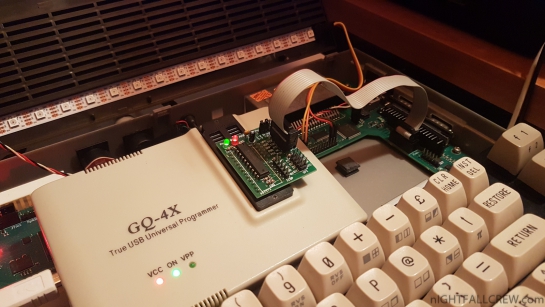 Updated U64 CPLD using a GX-4X / ADP-056 JTAG Adapter