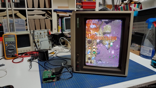 RetroPie - PI2Scart - Monitor CRT