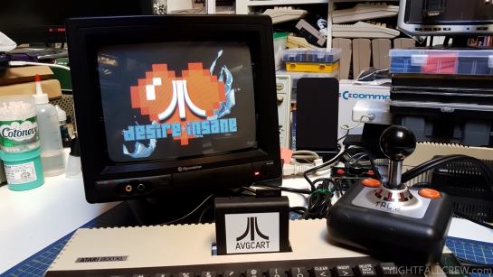 AVG Cartridge for 8bit Atari