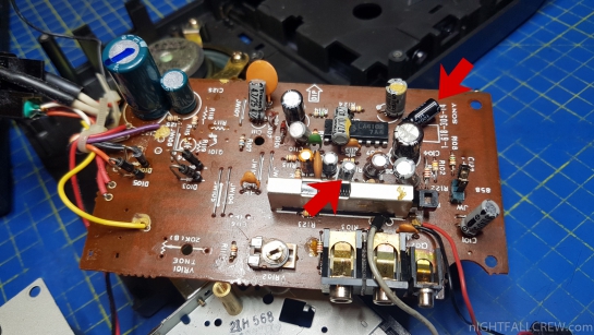 Sony TCM-848 Cassette Recorder Repair