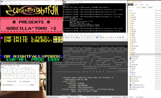 Nightfall Developer KIT for Gameboy (GB/GBC)