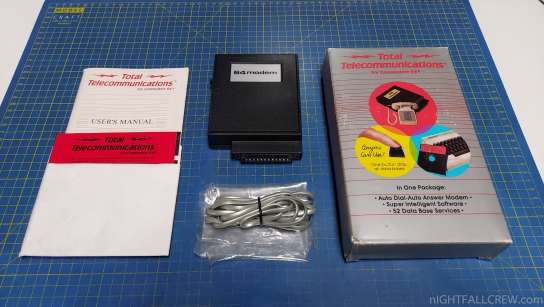 Modem and Software for C64 by Total Telecommunications