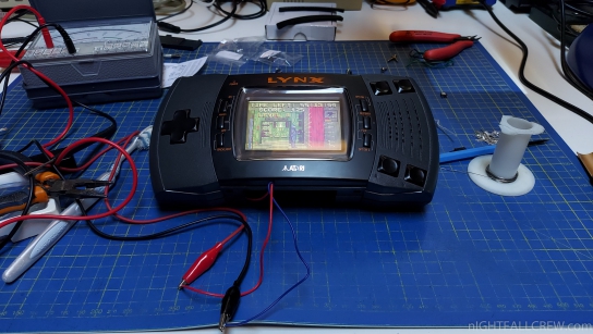 2 x Atari Lynx II Repair and Recap