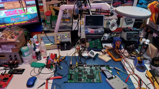 Amiga 1200 Recap and VP-101 DAC Repair