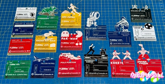 Commodore 64 Game Cartridges